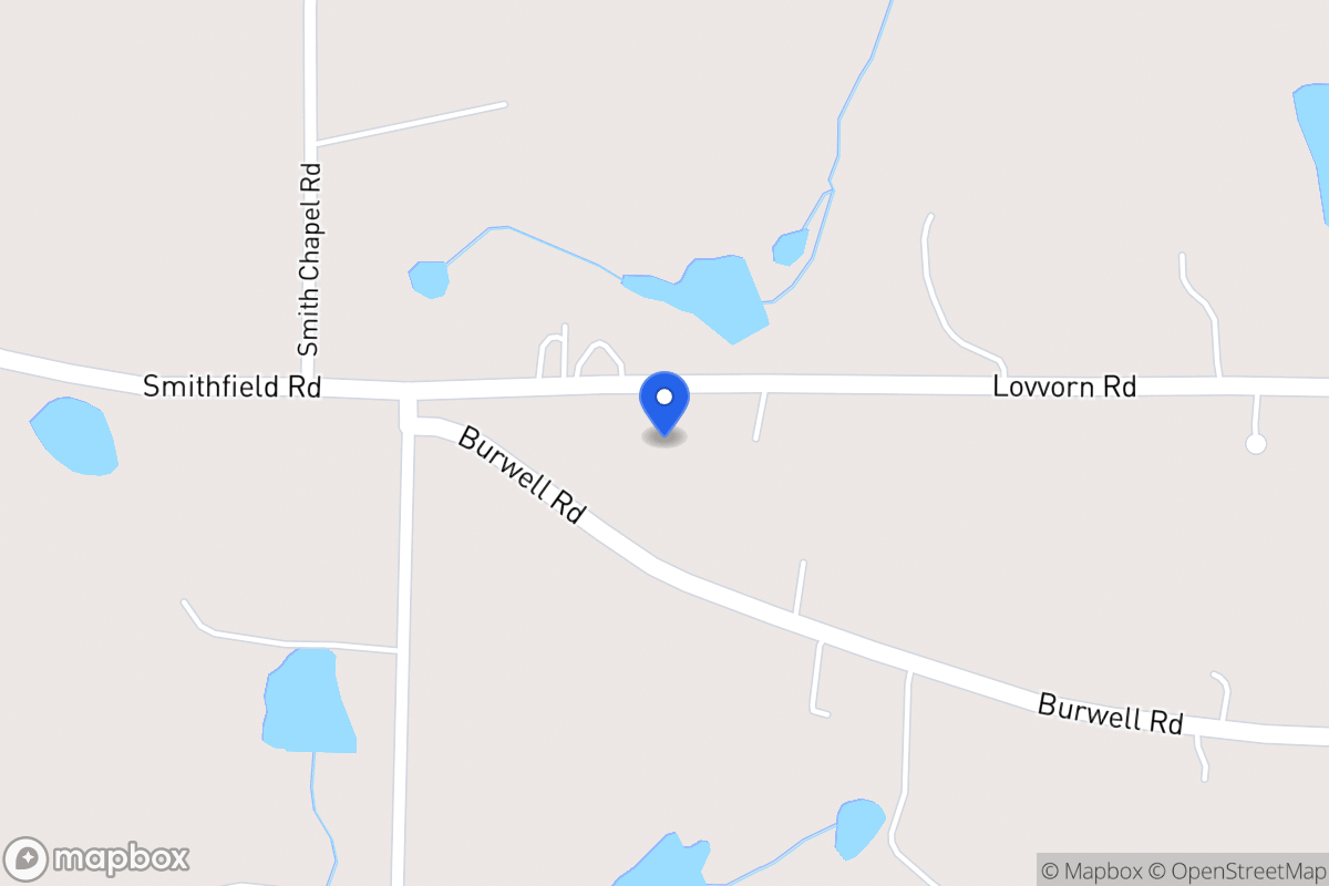 Map of 4596 Lovvorn Rd
