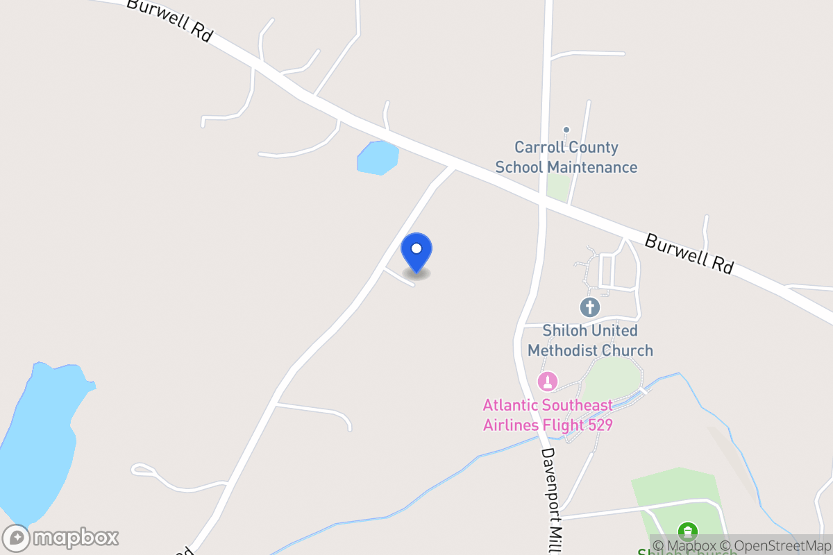 Map of 675 Kuglar Rd