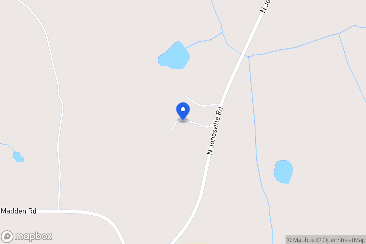 Map of 418 N Jonesville Rd