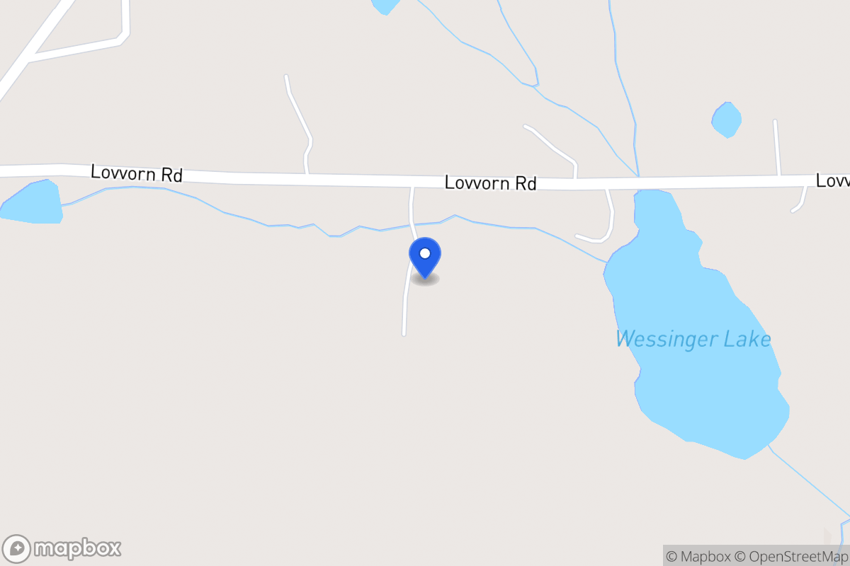 Map of 3680 Lovvorn Rd
