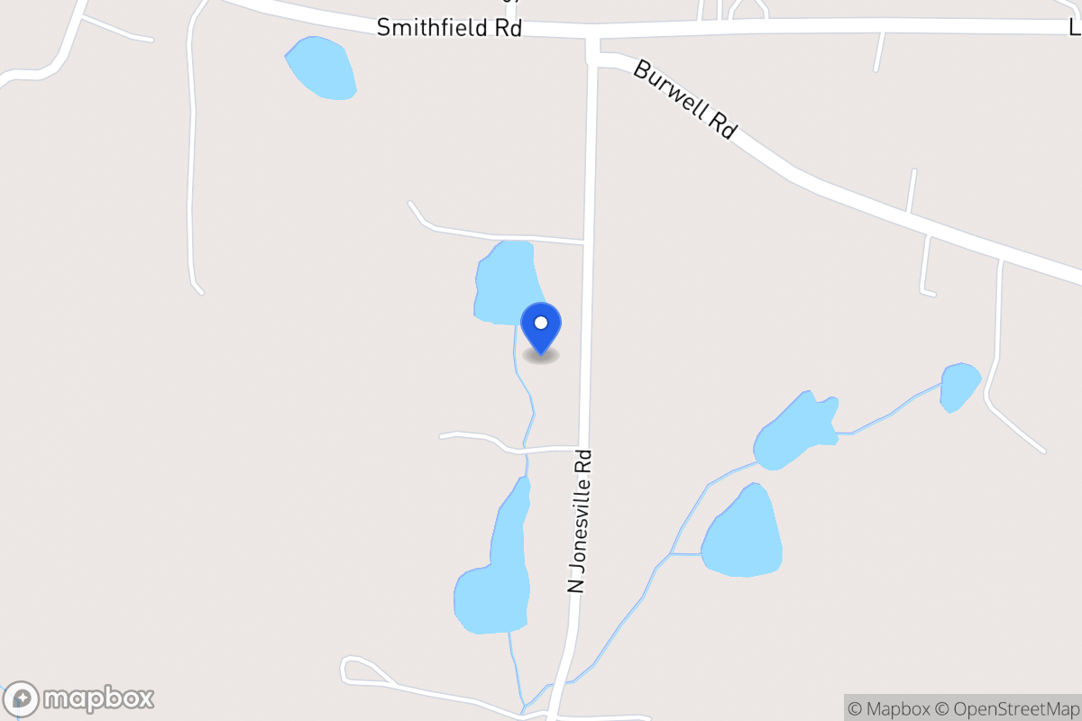 Map of 816 N Jonesville Rd