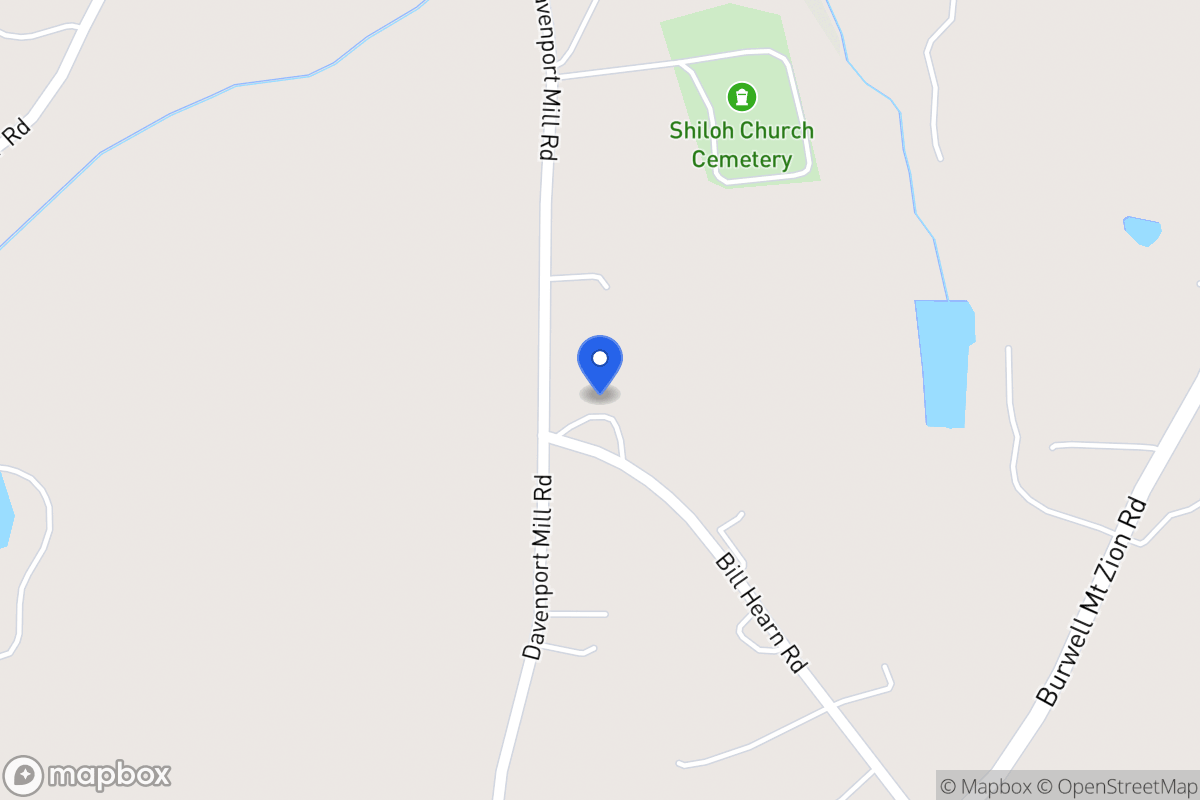 Map of 10 Bill Hearn Rd