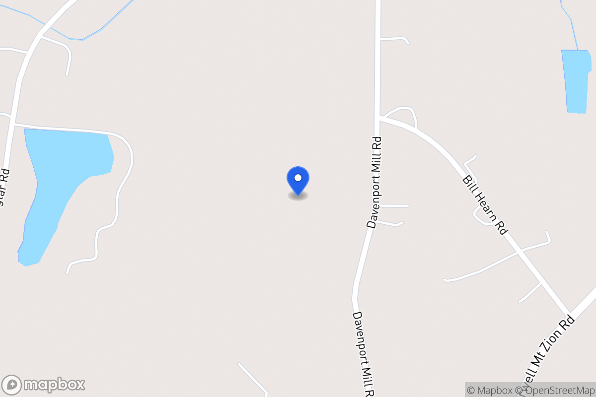 Map of 140 Davenport Mill Rd