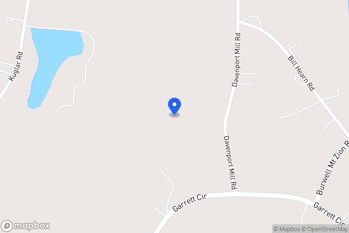 Map of 100 Davenport Mill Rd