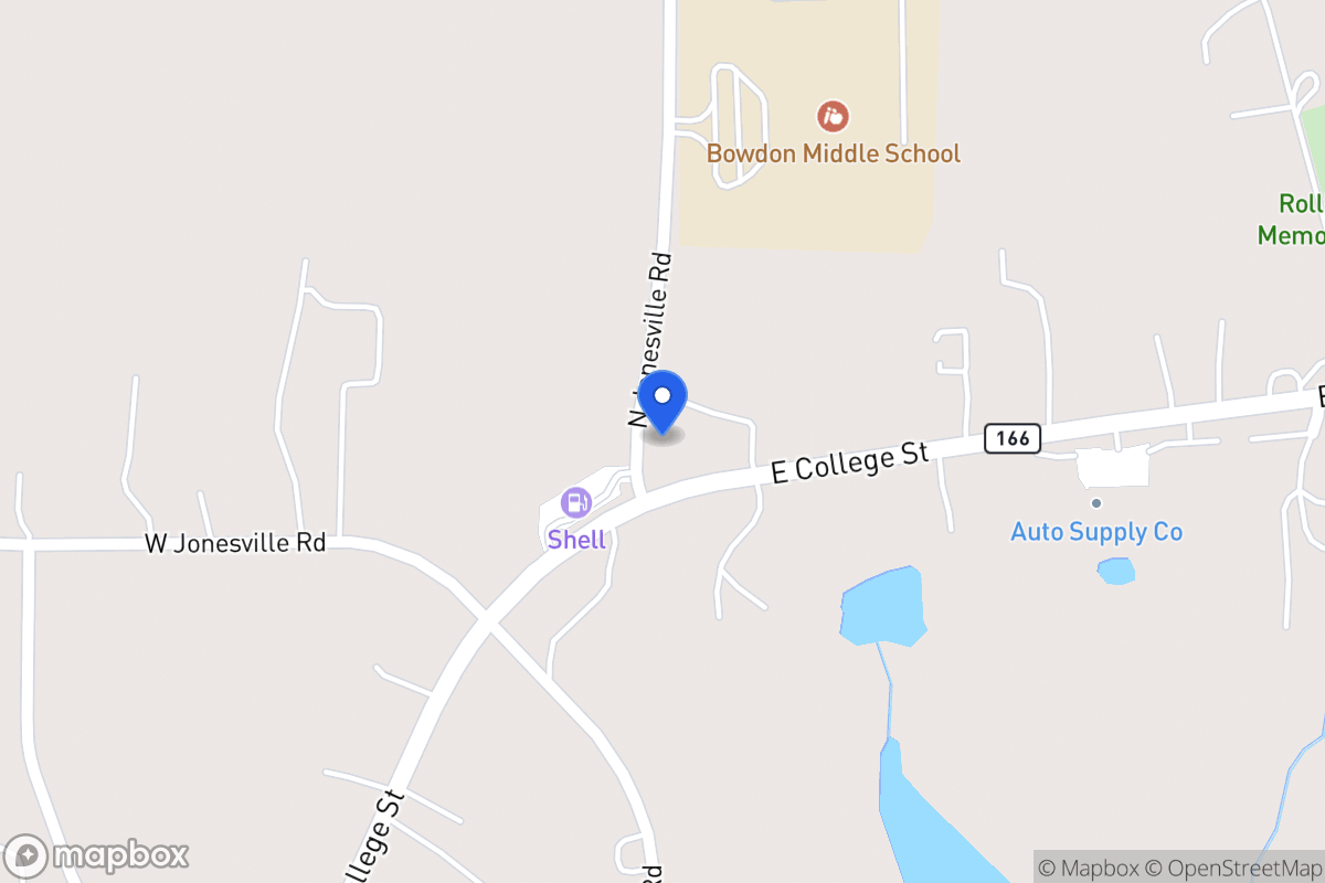 Map of 1204 E 166 Hwy