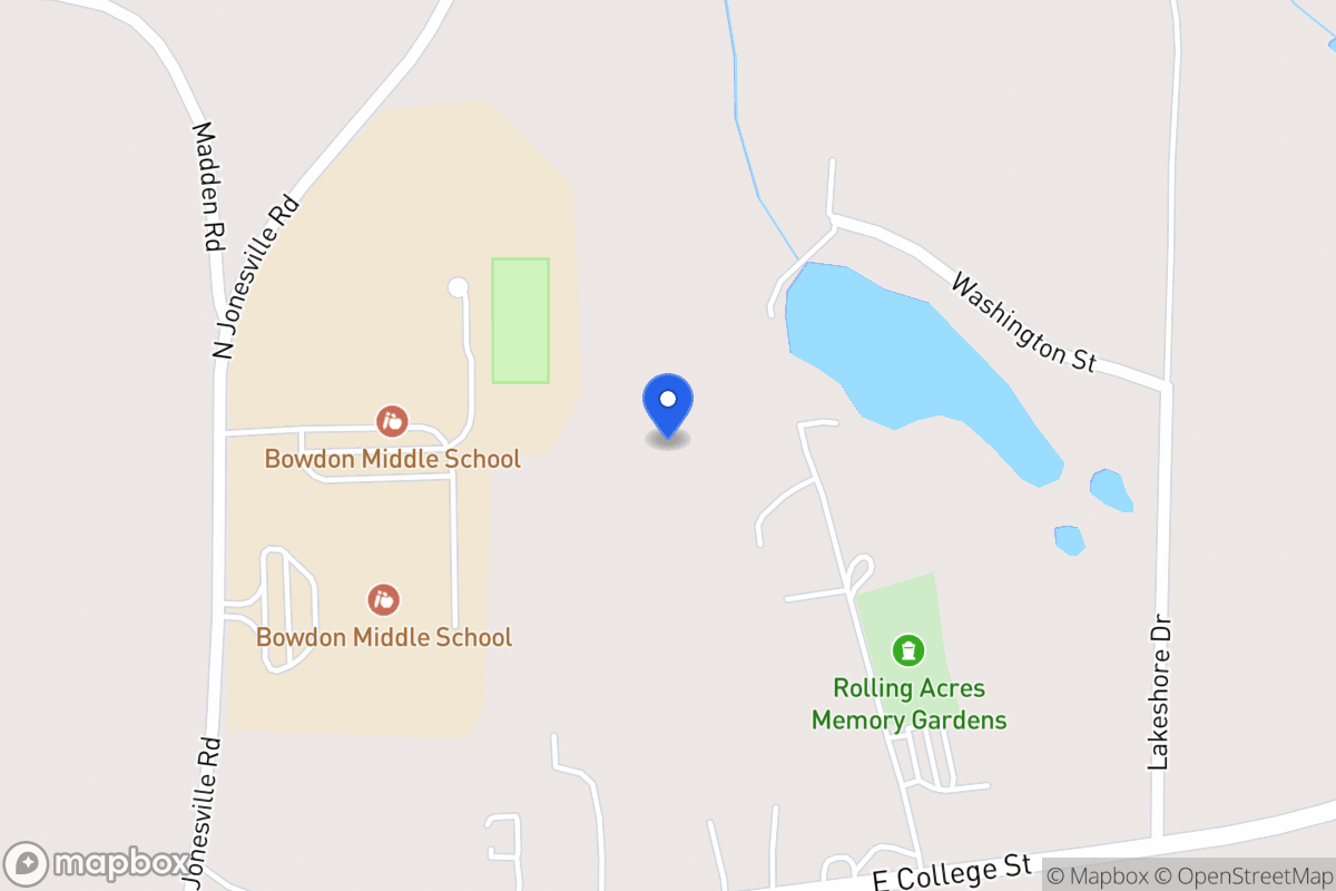 Map of 1352 E 166 Hwy