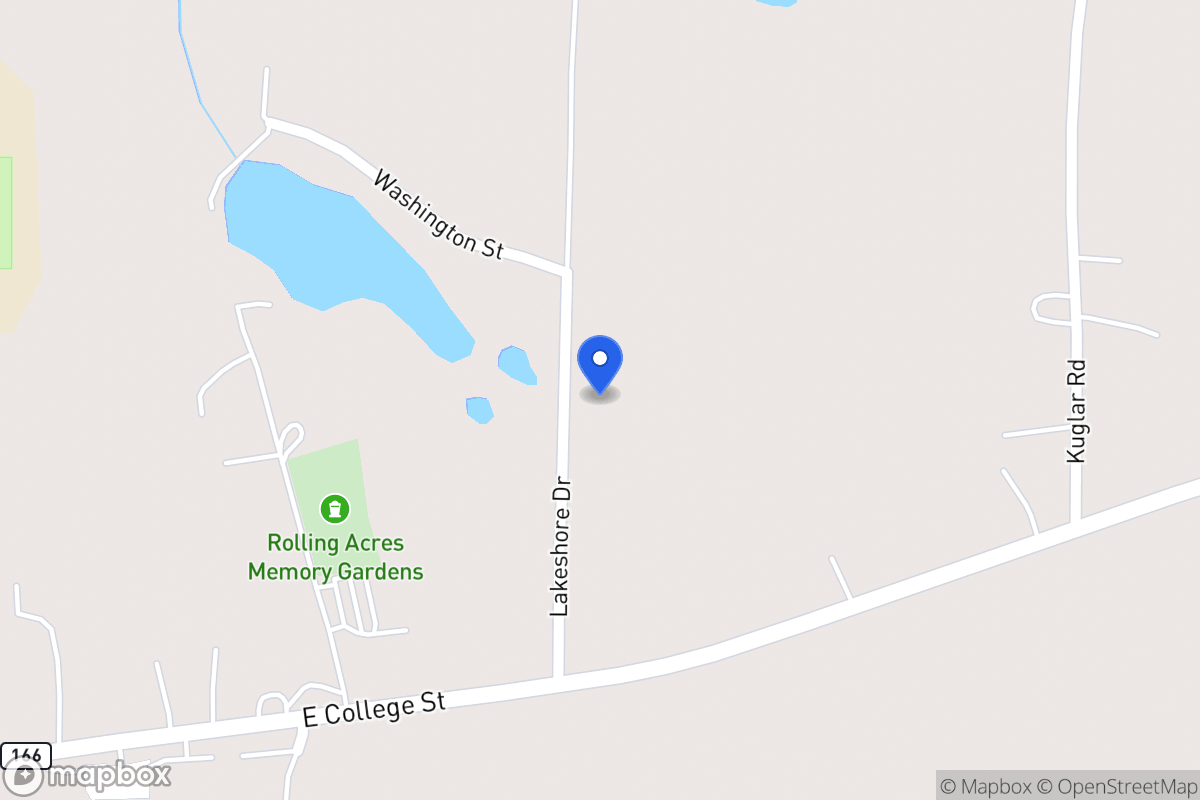 Map of 83 Lakeshore Dr