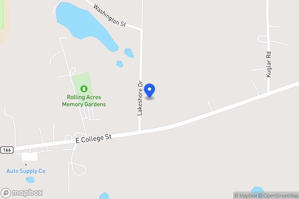 Map of 41 Lakeshore Dr