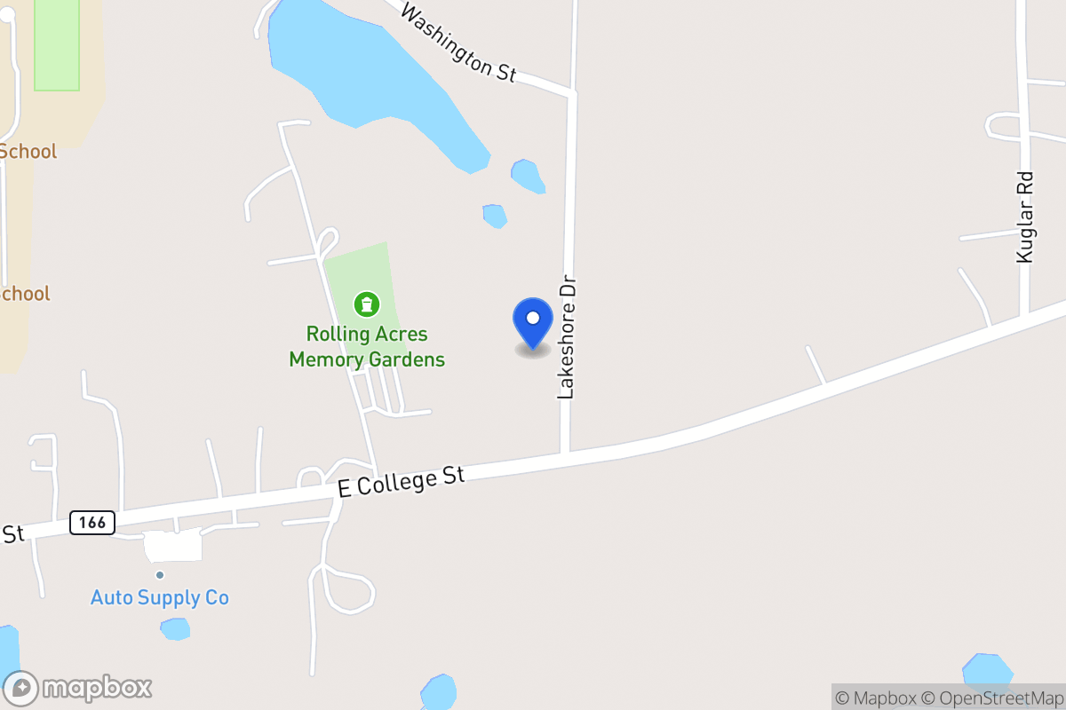 Map of 34 Lakeshore Dr