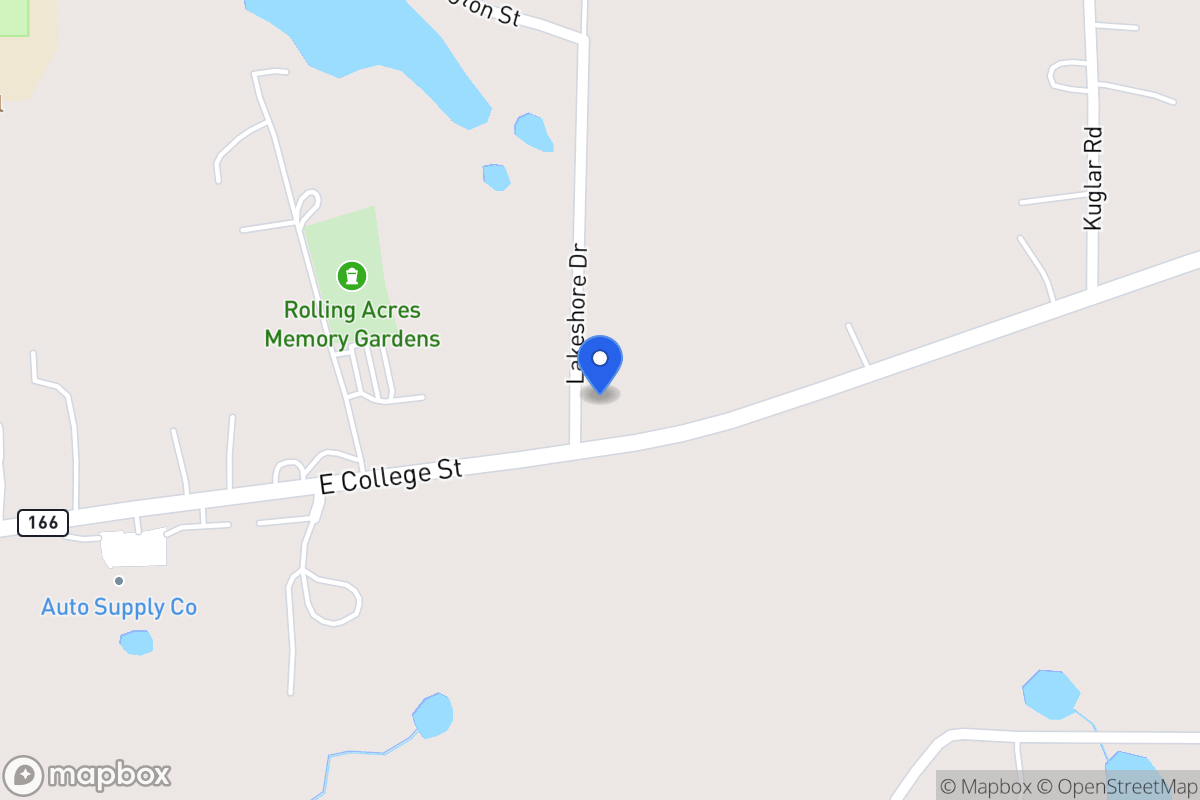 Map of 9 Lakeshore Dr