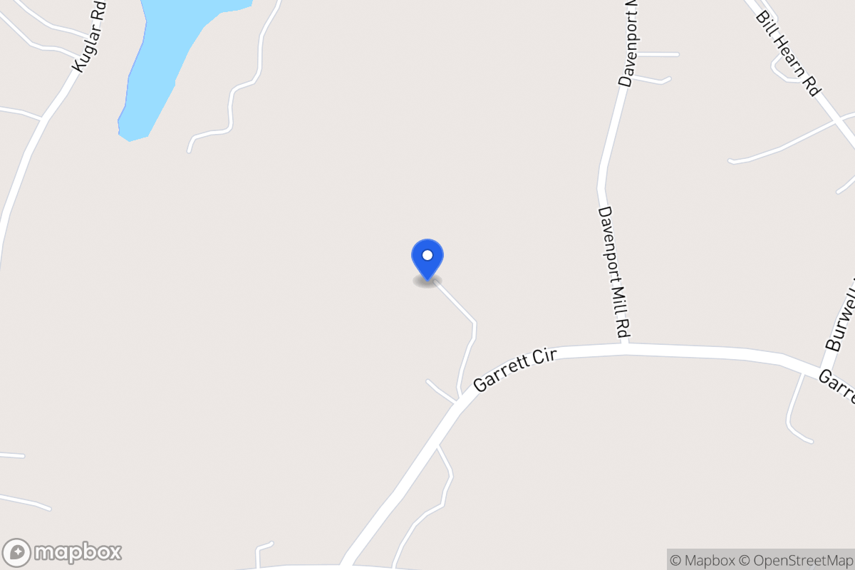 Map of 389 Garrett Cir