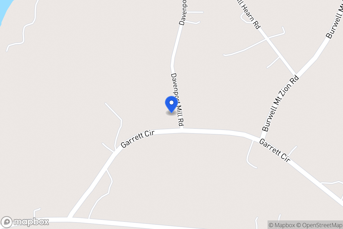 Map of 317 Garrett Cir