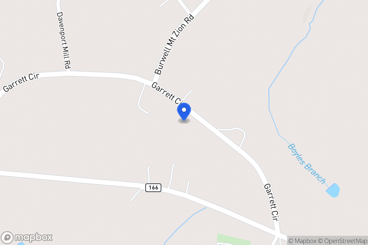 Map of 162 Garrett Cir