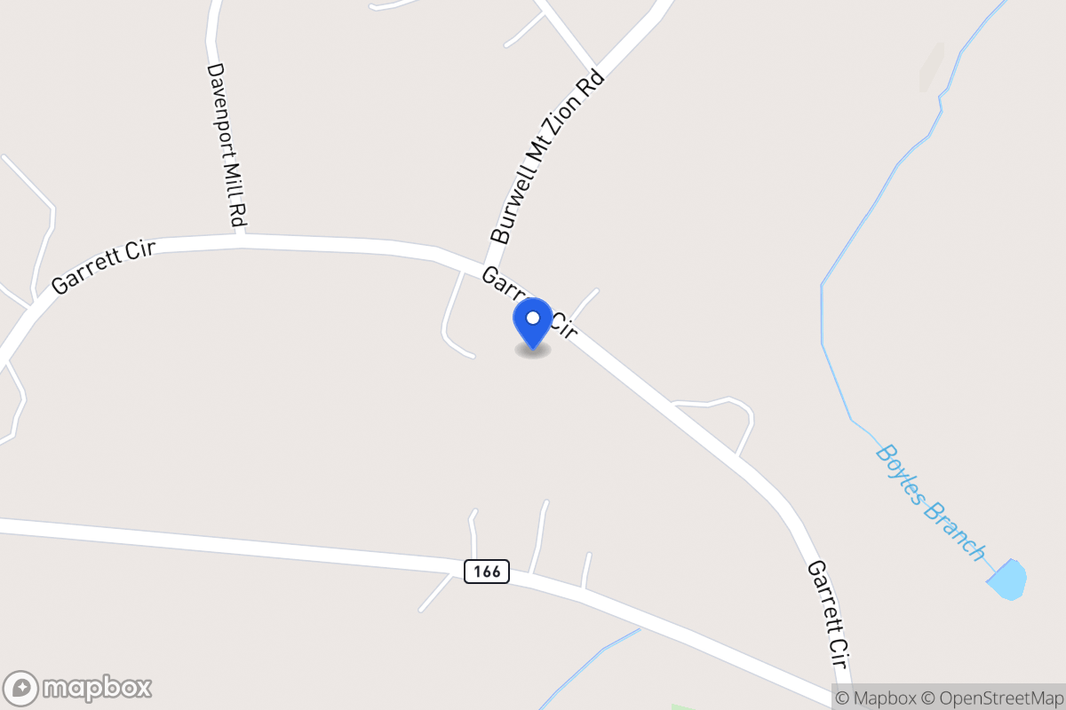 Map of 184 Garrett Cir