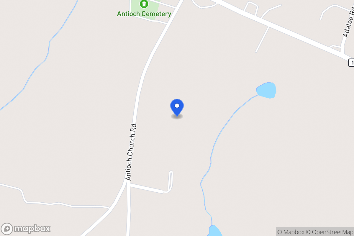 Map of 158 Antioch Church Rd
