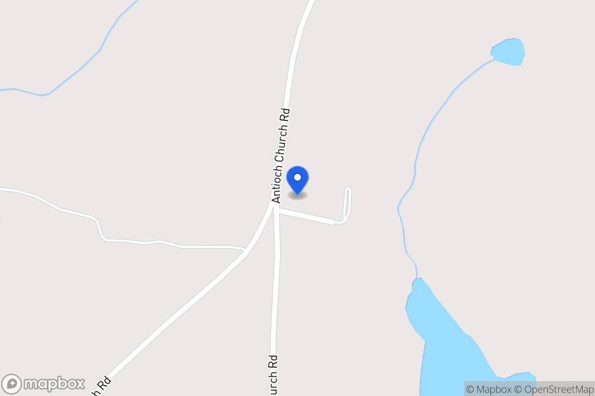 Map of 206 Antioch Church Rd