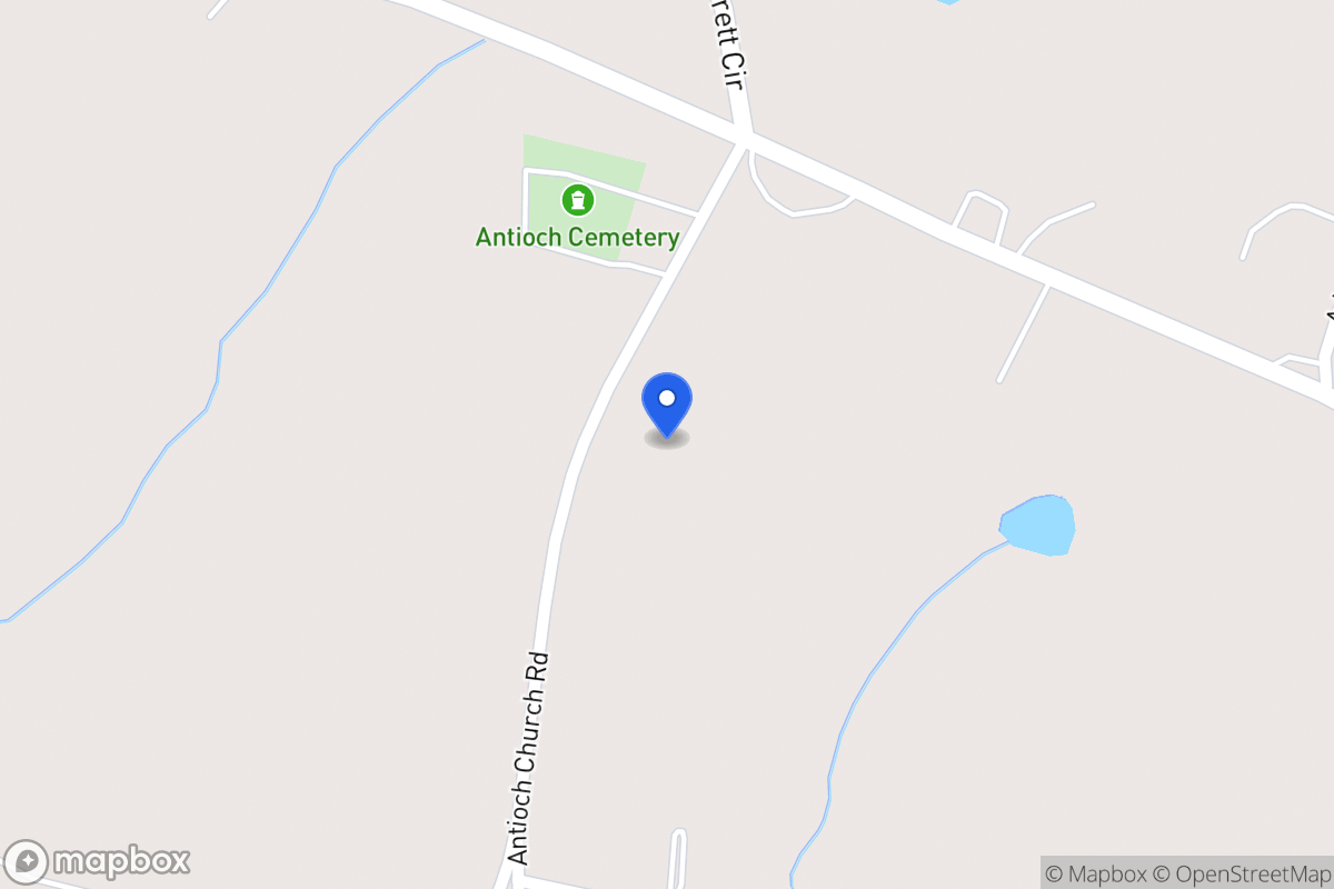 Map of 115 Antioch Church Rd