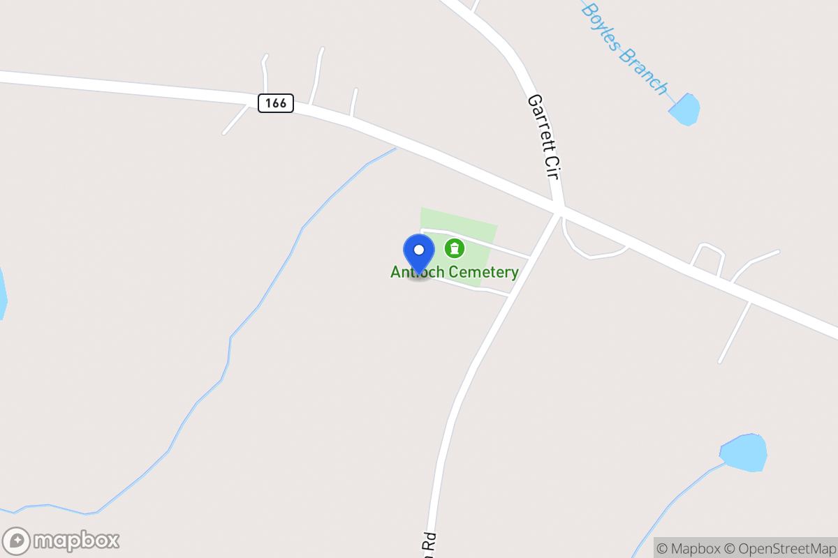 Map of 15 Antioch Church Rd