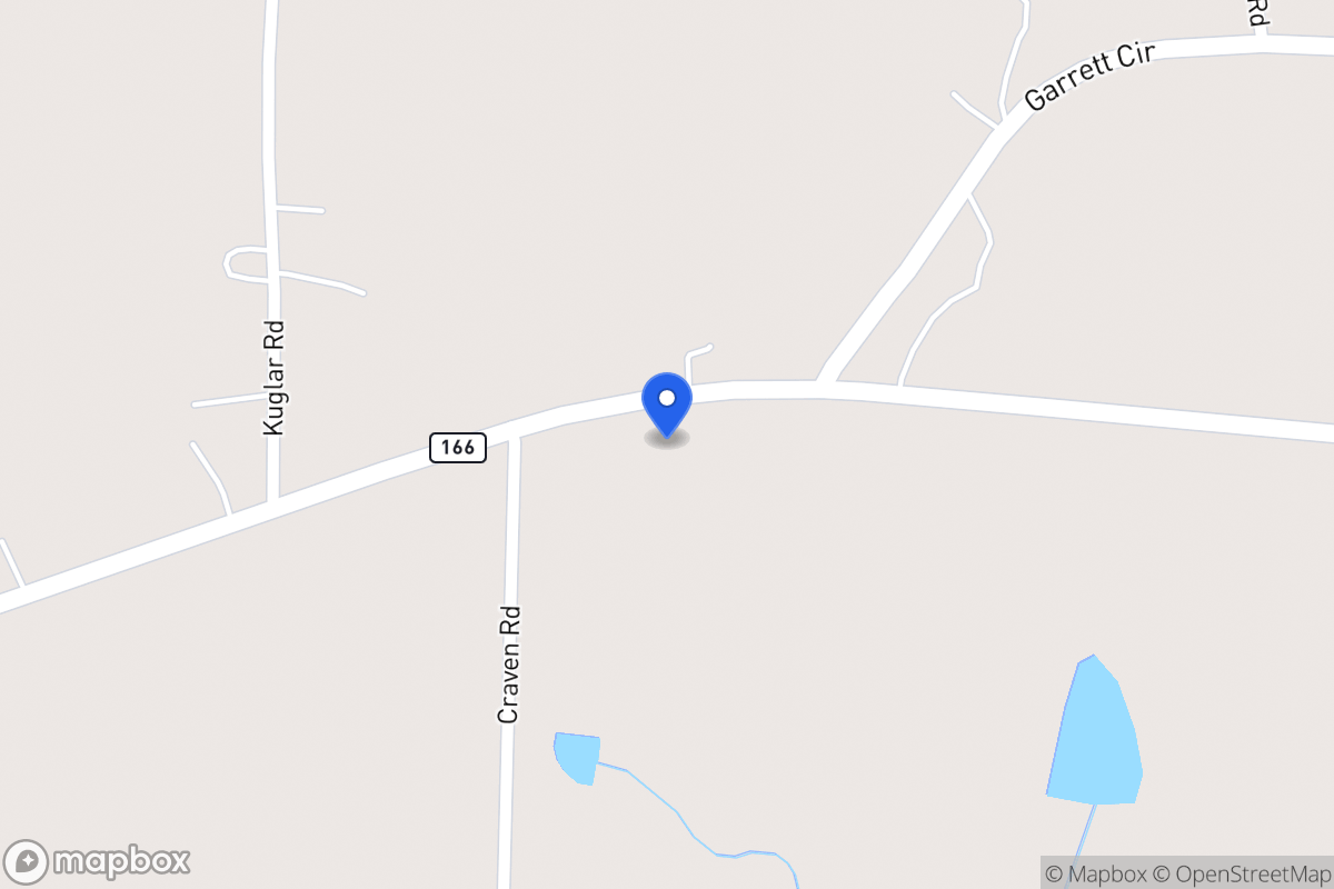 Map of 5422 W 166 Hwy