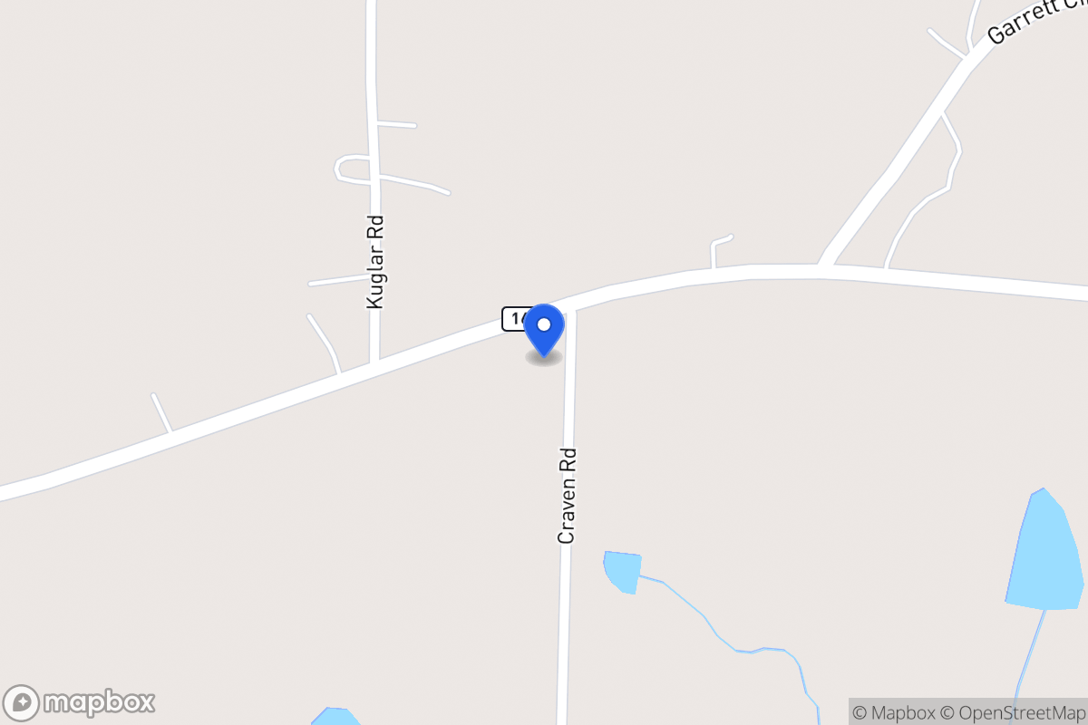 Map of 1729 E 166 Hwy