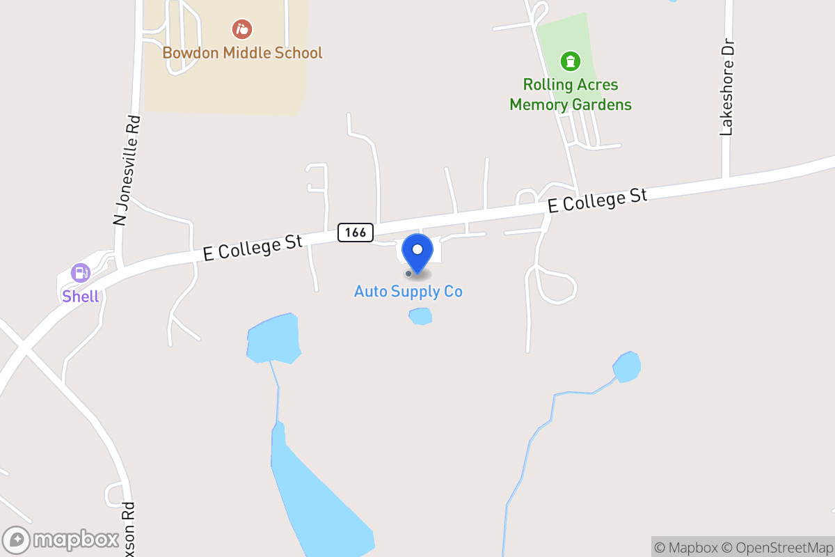 Map of 1339 E 166 Hwy