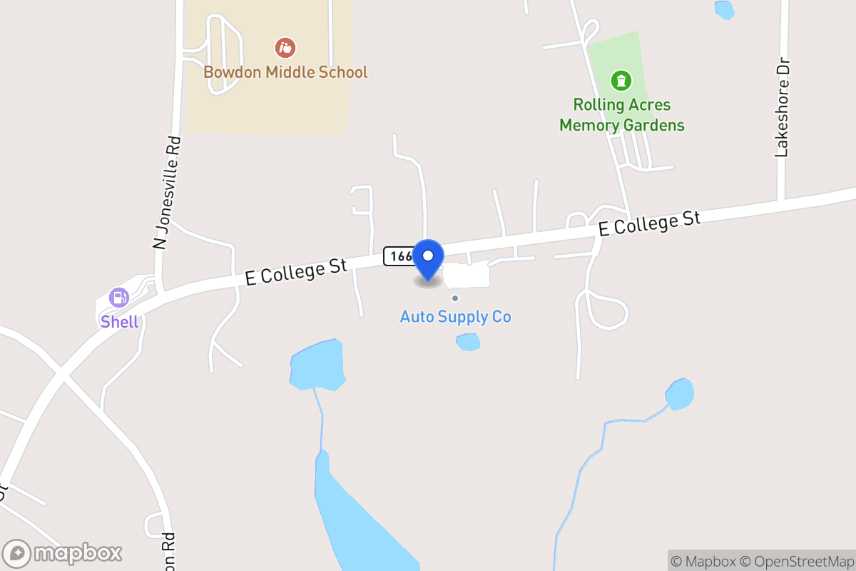 Map of 1331 E 166 Hwy