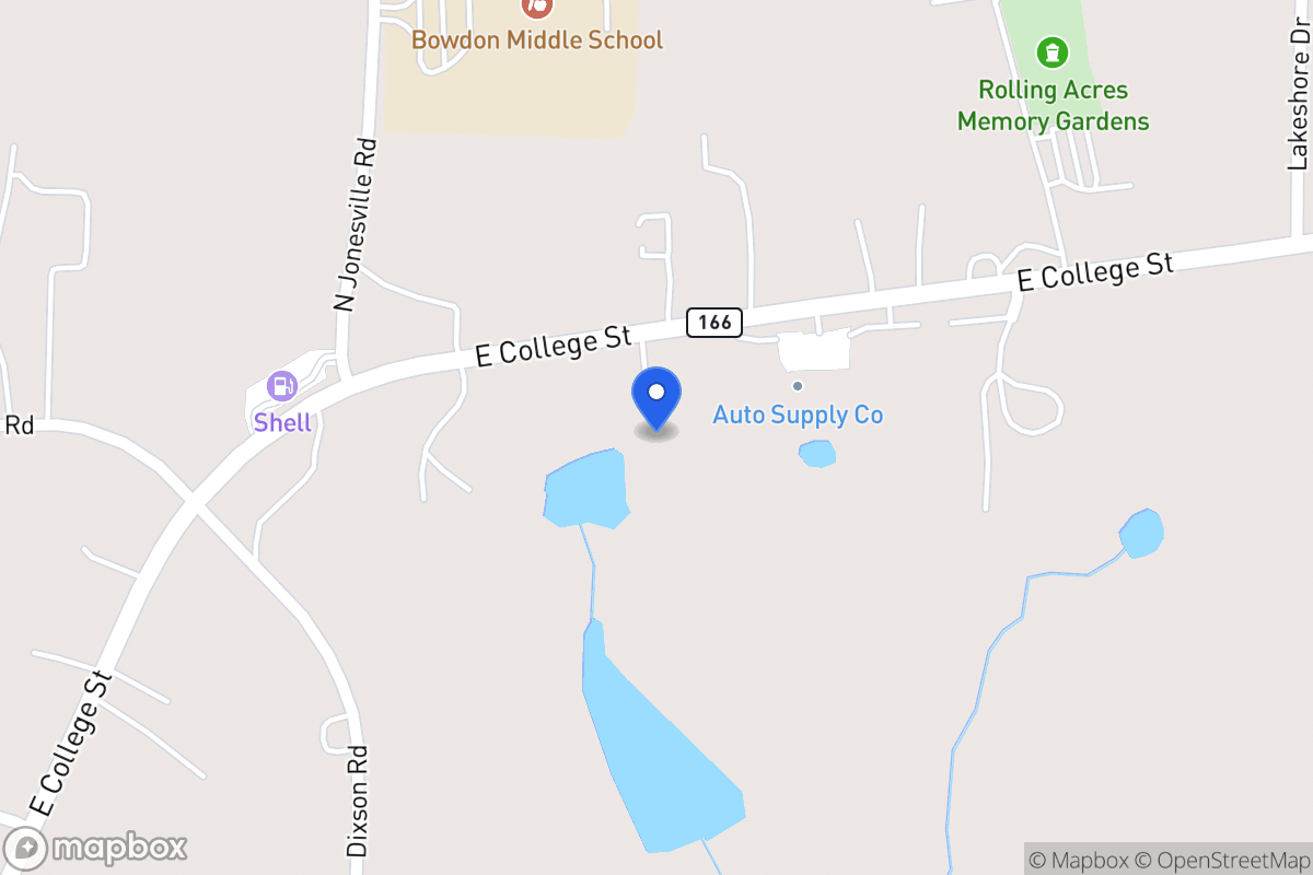 Map of 1285 E 166 Hwy