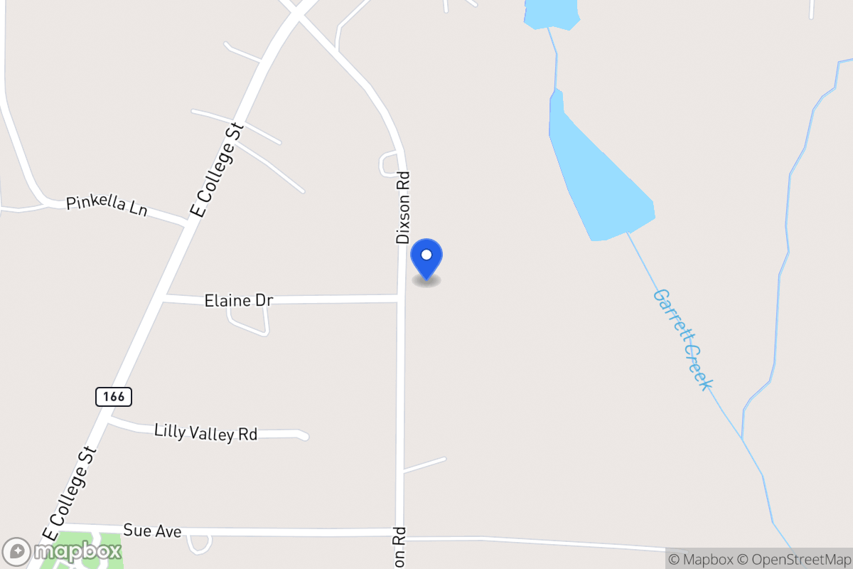 Map of 134 Dixson Rd