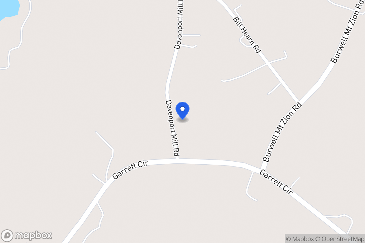 Map of 27 Davenport Mill Rd