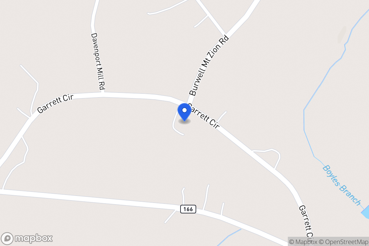 Map of 210 Garrett Cir