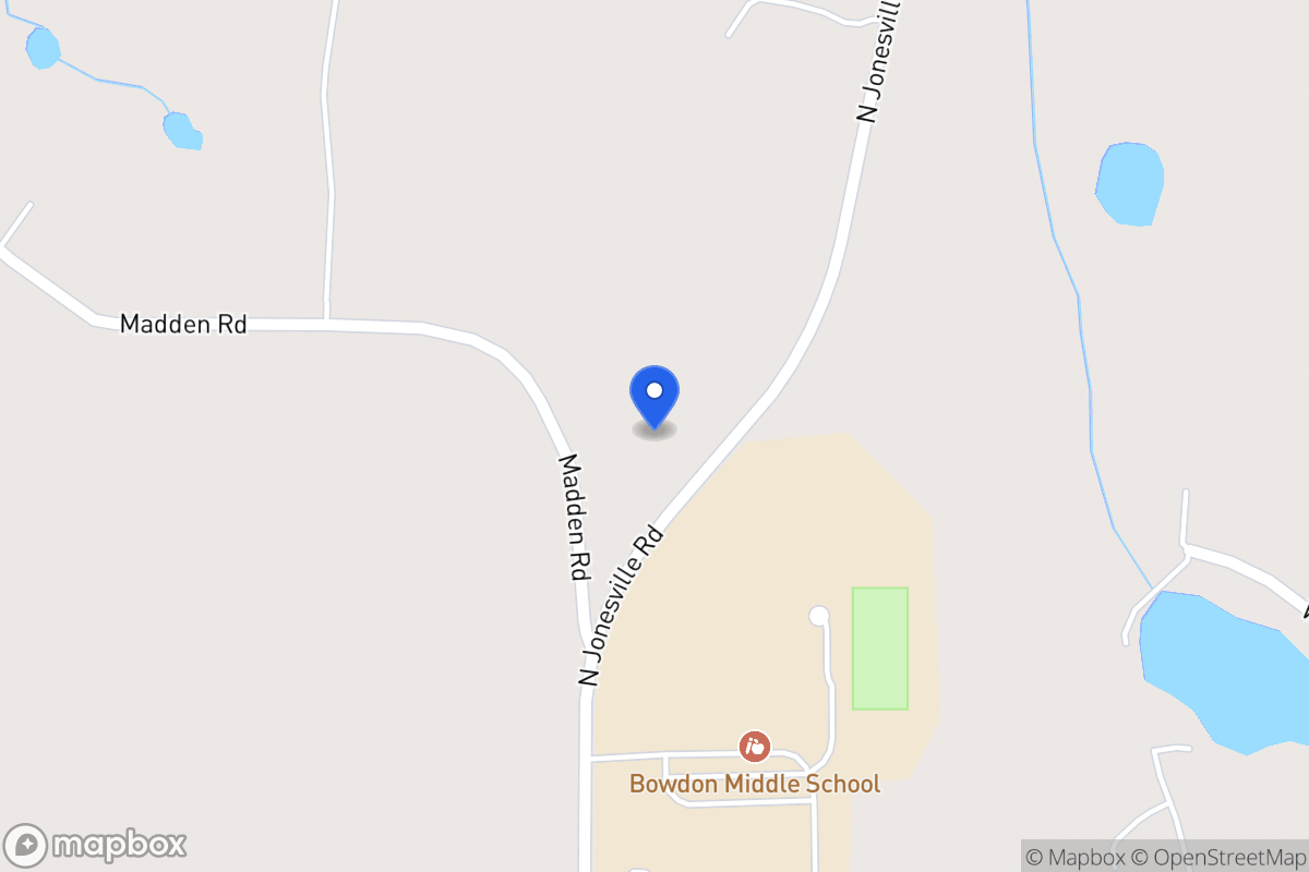 Map of 250 N Jonesville Rd