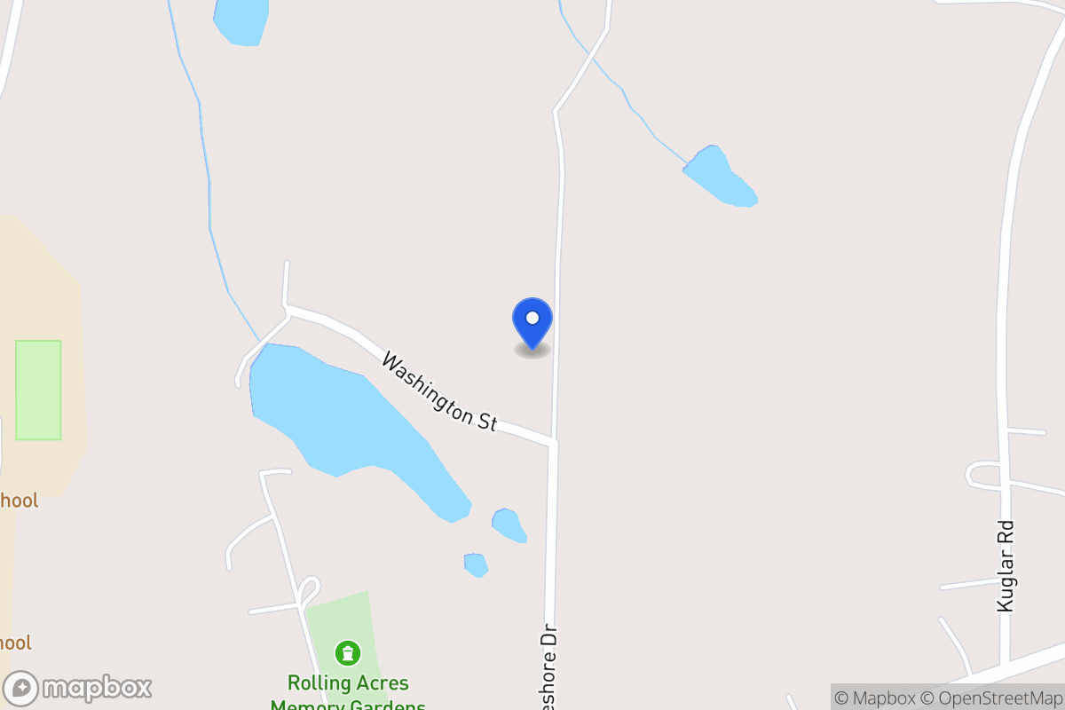 Map of 166 Lakeshore Dr