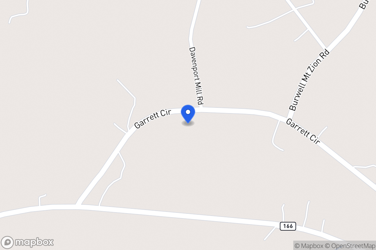 Map of 320 Garrett Cir
