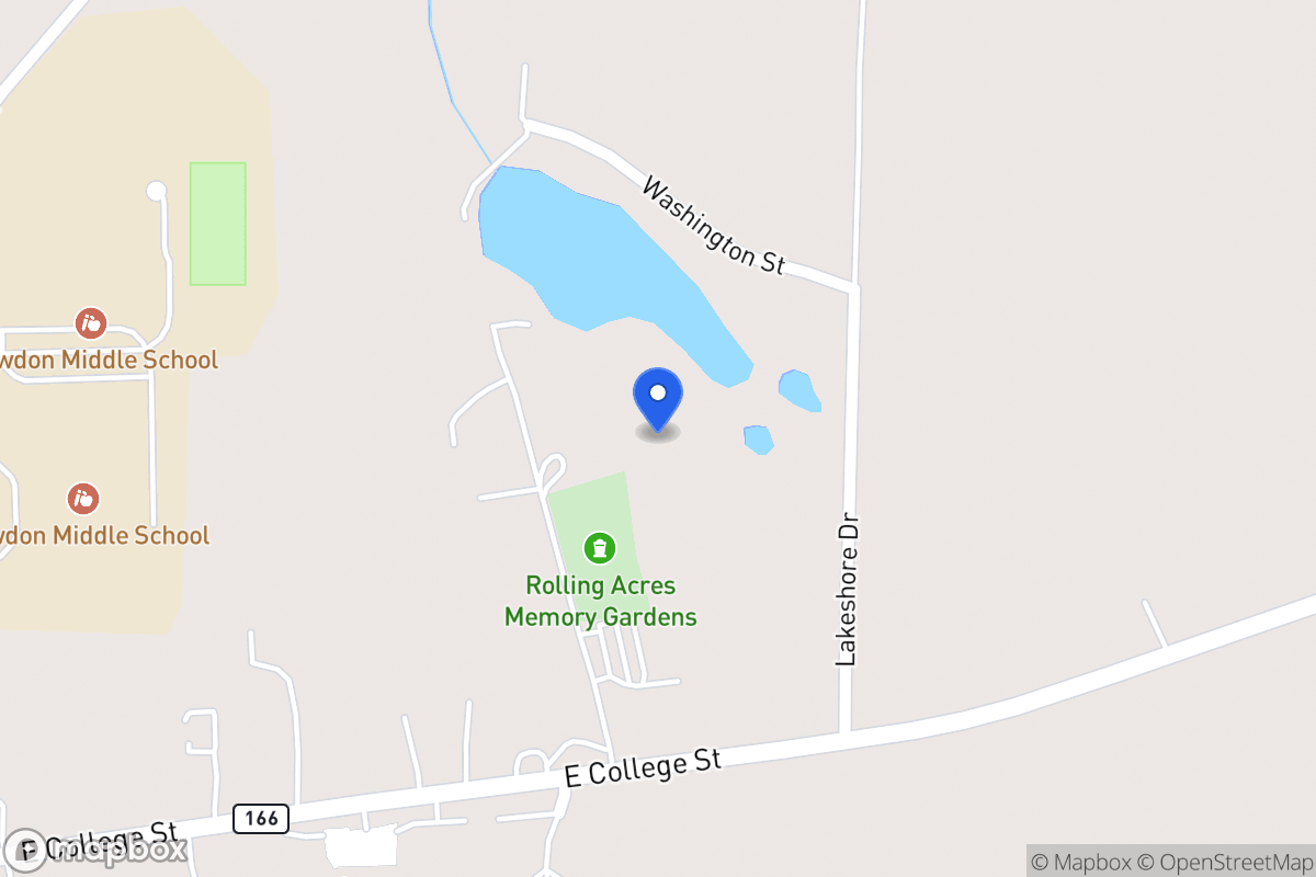 Map of 1421 W 166 Hwy