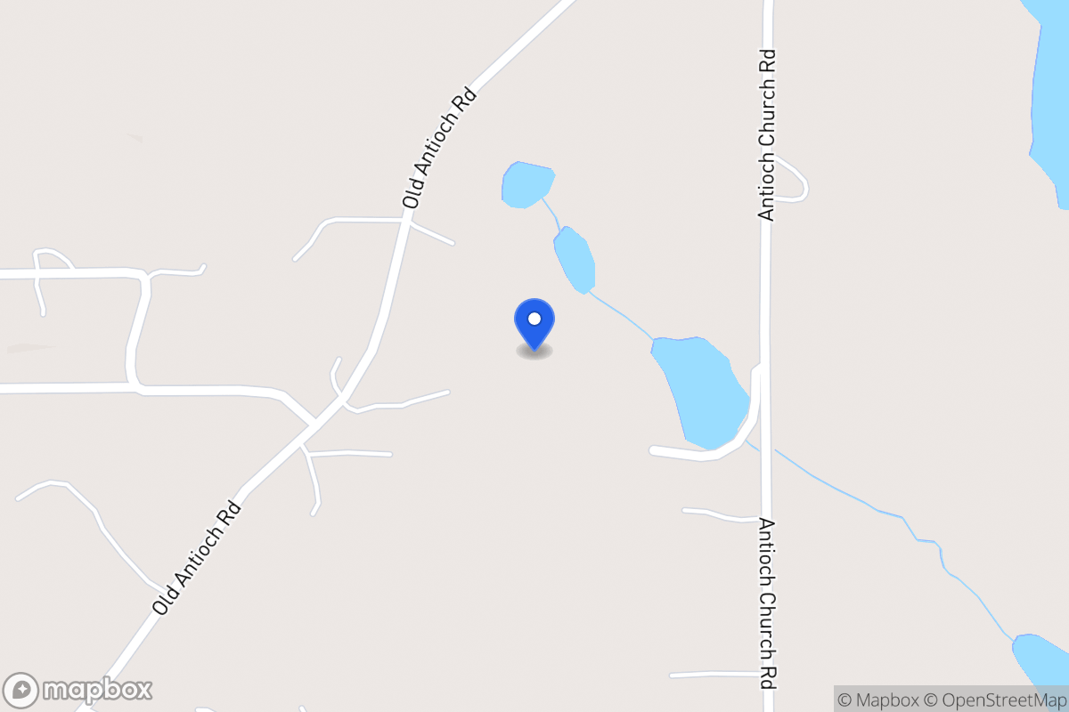 Map of 286 Old Antioch Rd