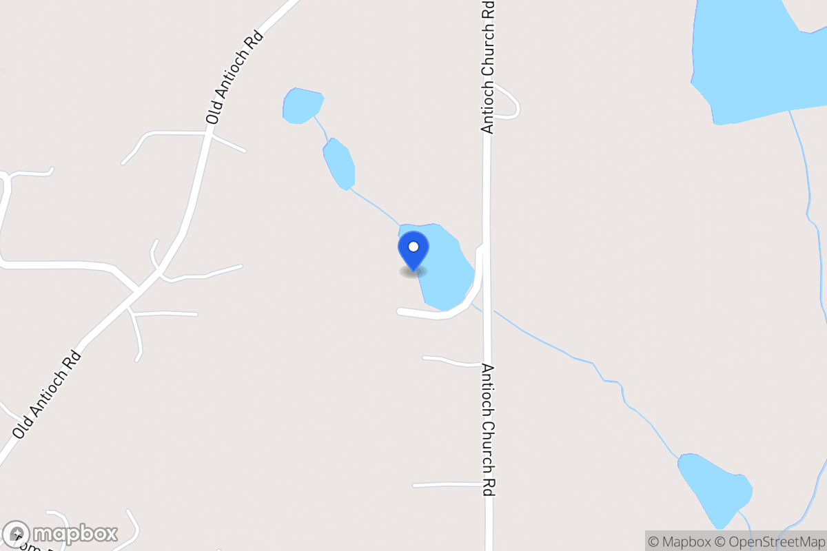 Map of 443 Antioch Church Rd