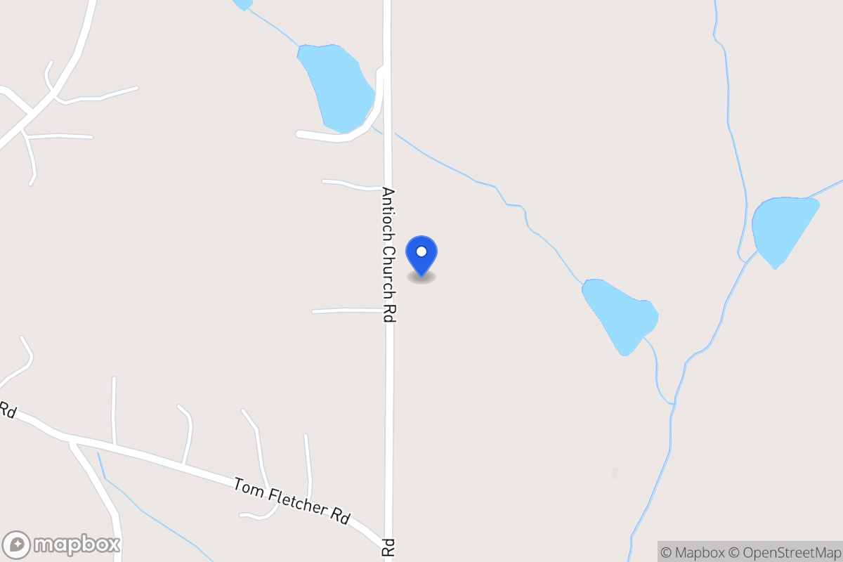 Map of 540 Antioch Church Rd