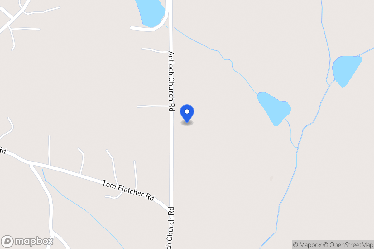 Map of 568 Antioch Church Rd