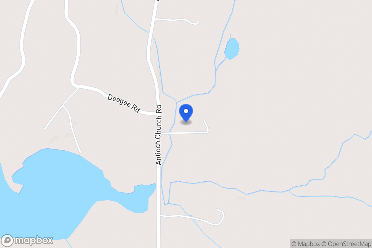 Map of 862 Antioch Church Rd