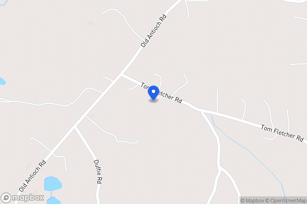 Map of 218 Tom Fletcher Rd