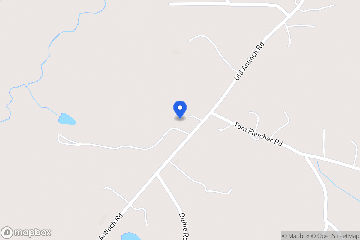 Map of 451 Old Antioch Rd