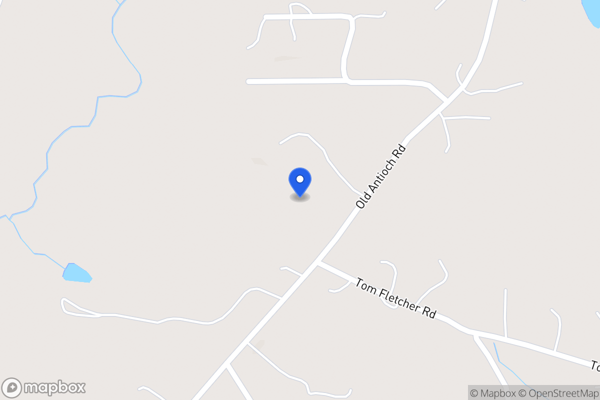 Map of 401 Old Antioch Rd