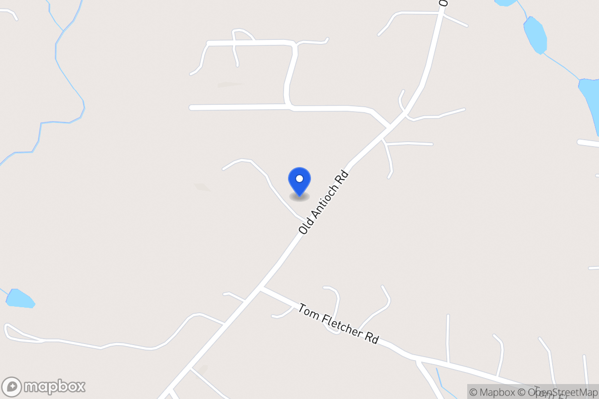 Map of 367 Old Antioch Rd