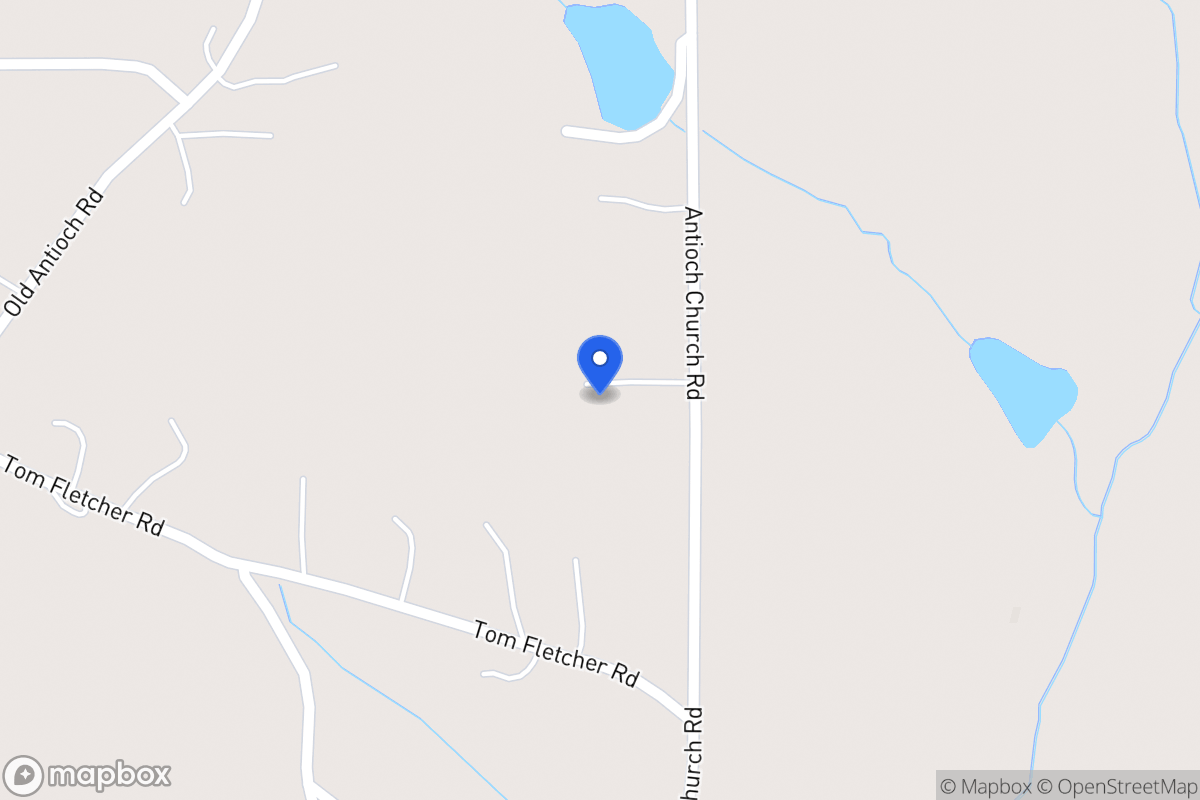 Map of 555 Antioch Church Rd