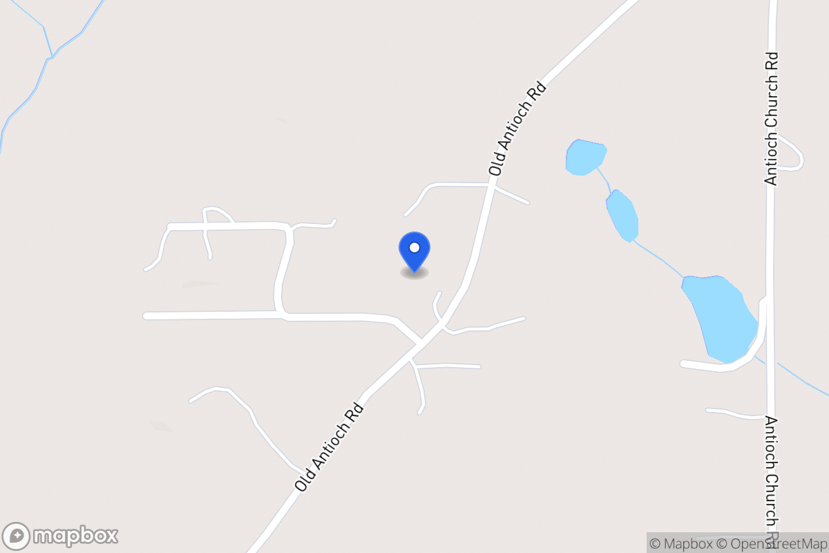 Map of 263 Old Antioch Rd