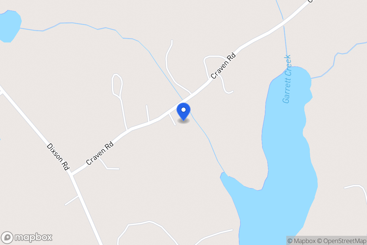 Map of 824 Craven Rd