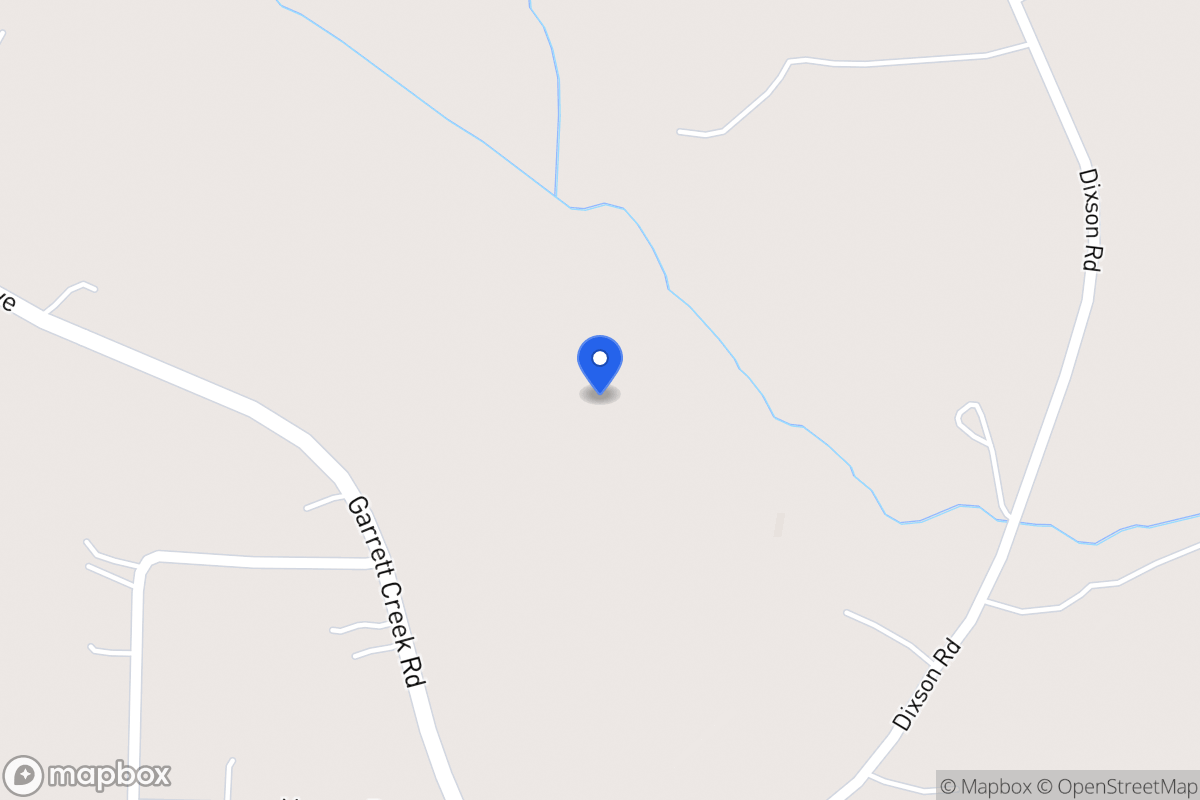 Map of 574 Garrett Creek Rd
