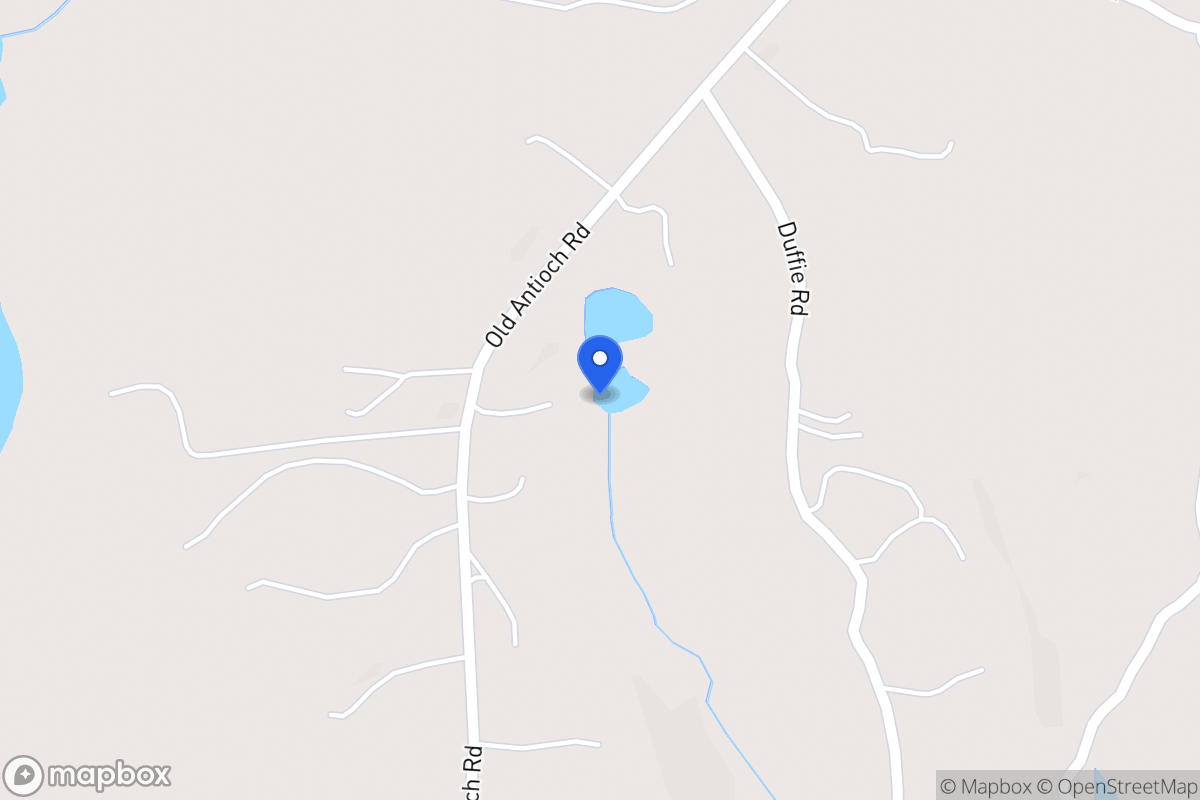 Map of 642 Old Antioch Rd