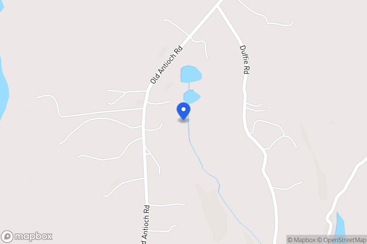 Map of 668 Old Antioch Rd