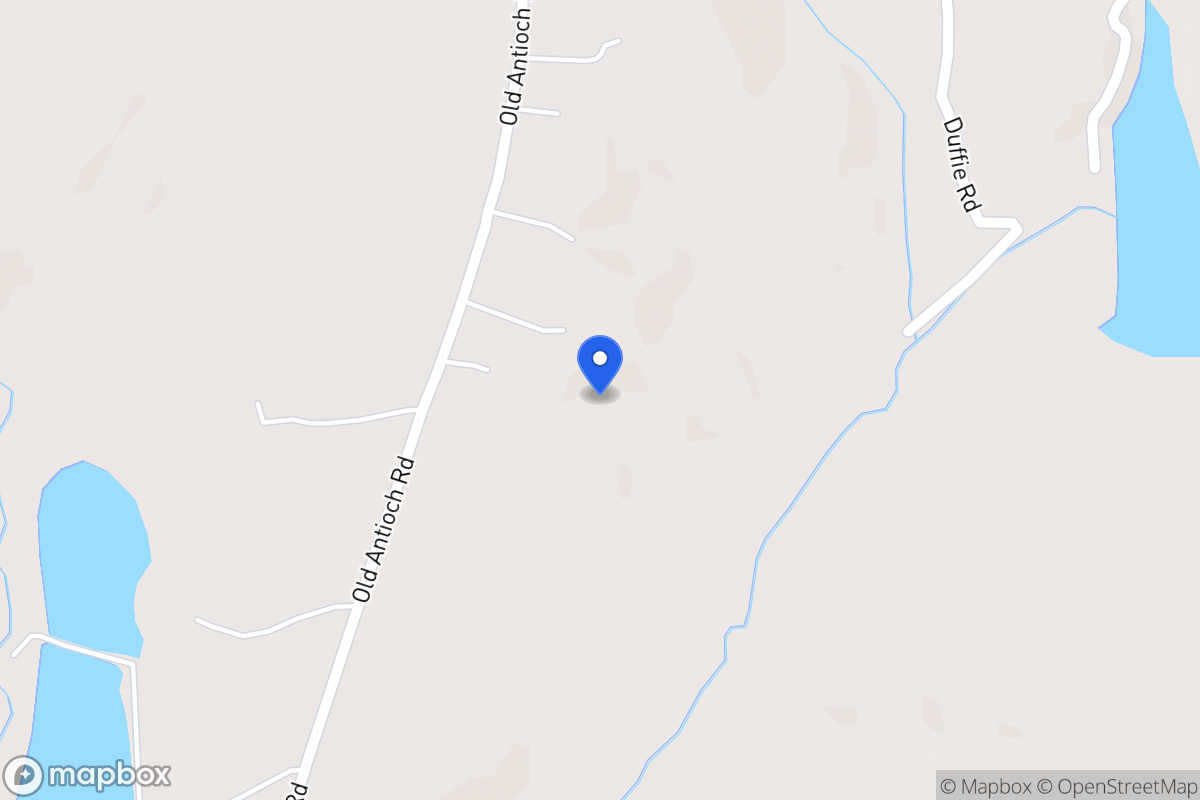 Map of 910 Old Antioch Rd